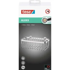Porta oggetti doccia Tesa Aluxx in alluminio cromato