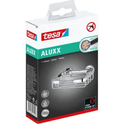 Porta oggetti doccia Tesa Aluxx in alluminio cromato lucido