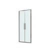 Porta saloon doccia 2 ante estensione cm 87-91 cromo stampato
