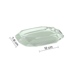 Portasapone bagno Chanelle in resina verde menta