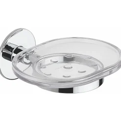 Portasapone bagno serie Wind in San e acciaio inox cromo
