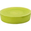 Portasapone bagno Sole in resina verde