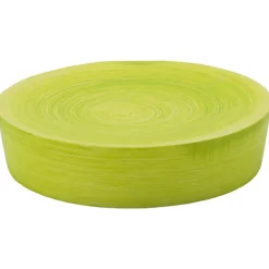 Portasapone bagno Sole in resina verde