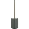 Portascopino bagno Fossil in poliresina grigio H 33,5 cm