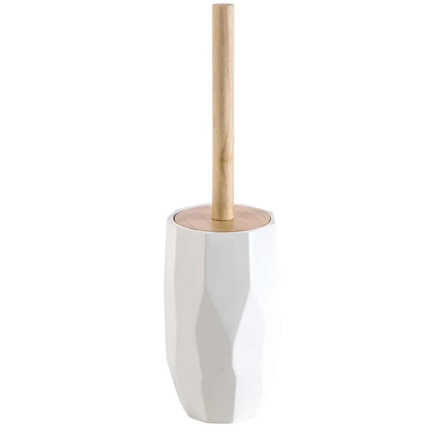 Portascopino bagno Surface H 40 cm bianco