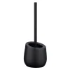 Portascopino bagno Wenko Badi H 38 cm nero opaco