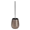 Portascopino bagno Wenko Marrakesh H 41 cm marrone