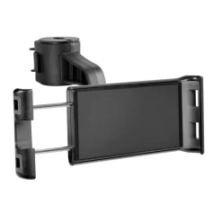 Porta telefono e tablet per asta poggiatesta