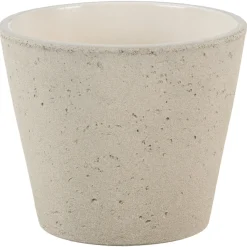 Portavaso da interno Scheurich 701 Ø 17,8 cm grigio talpa Stone