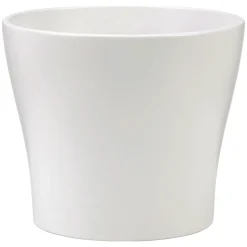 Portavaso da interno Scheurich 808 Ø 11 cm Panna