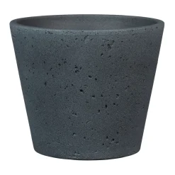 Portavaso da interno Scheurich Roca 701 Ø 24 cm Dark Stone