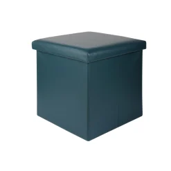 Pouf "ASHTON" petrolio