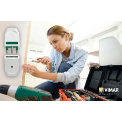 Presa mobile Vimar SICURY 2P+T 16 A 250 V bianco