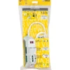 Presa multipla Vimar universale 3 uscite e 2 USB bianca