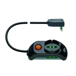 Presa universale Vimar 2P17/11 e SPB17 3 m nero