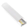 Profilo alluminio LED cover opale bianco H11 mm x L2 m