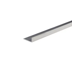 Profilo angolare a L 2 m 40x10 mm alluminio naturale
