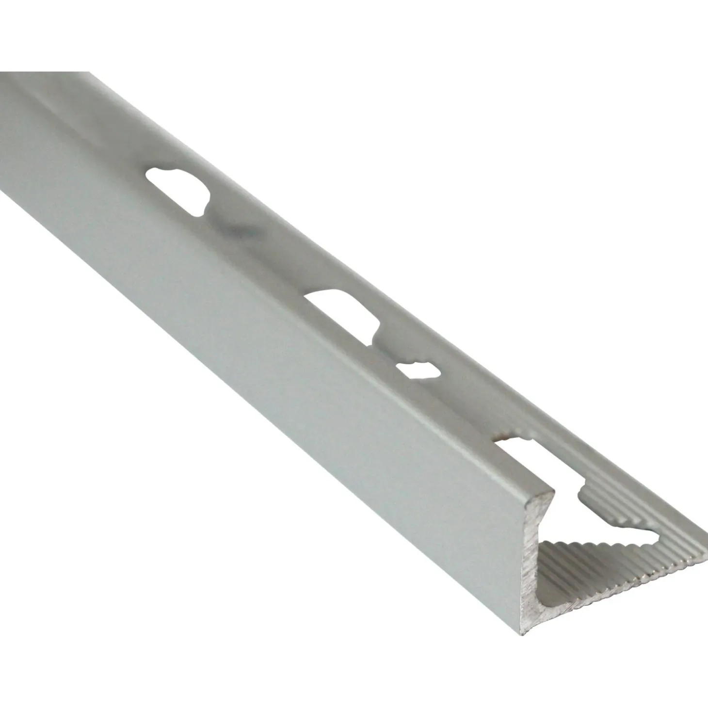 Profilo angolare Arcansas Alucer 1x1,9x100 cm argento