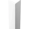 Profilo angolare 1 m 50x50 mm in pvc bianco opaco