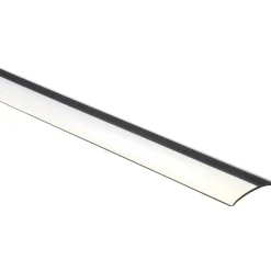 Profilo coprisoglia per pavimento in acciaio inox 28 mm x 0,9 mm