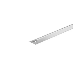 Profilo per rivestimento mattonelle Acciaio inox spazzolato 8 mm