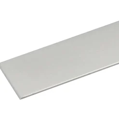 Profilo piatto 2 m 40x3 mm alluminio naturale anodizzato