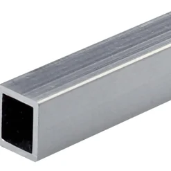 Profilo tubo quadro 1 m 15x15 mm alluminio naturale