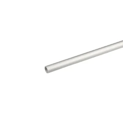 Profilo tubo tondo 1 m x Ø 6 mm alluminio argento