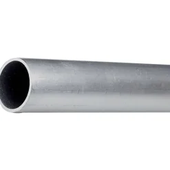 Profilo tubo tondo 1 m x Ø 6 mm alluminio naturale