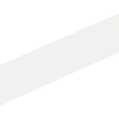 Profilo U 2,6 m 18x10 mm in pvc bianco opaco