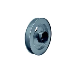 Puleggia tapparella ferro zincato Ø 24 cm per rullo da Ø 60 cm