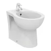 Quarzo bidet a pavimento monoforo bianco