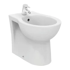 Quarzo bidet a pavimento monoforo bianco