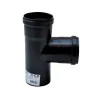 Raccordo tubo stufa a pellet T 90° FFM Ø 80 mm SP 1,2 mm con guarnizione