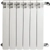 Radiatore alluminio Fly bianco 8 elementi 80 cm di interasse