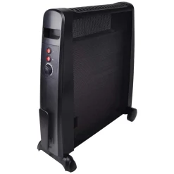 Radiatore elettrico Romeo con elemento in mica 2000W nero