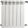 Radiatore in alluminio Fly bianco 5 elementi 60 cm di interasse
