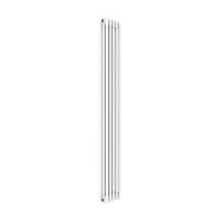 Radiatore tubolare scomponibile in acciaio 3 colonne 5 elementi inter. 1735 mm
