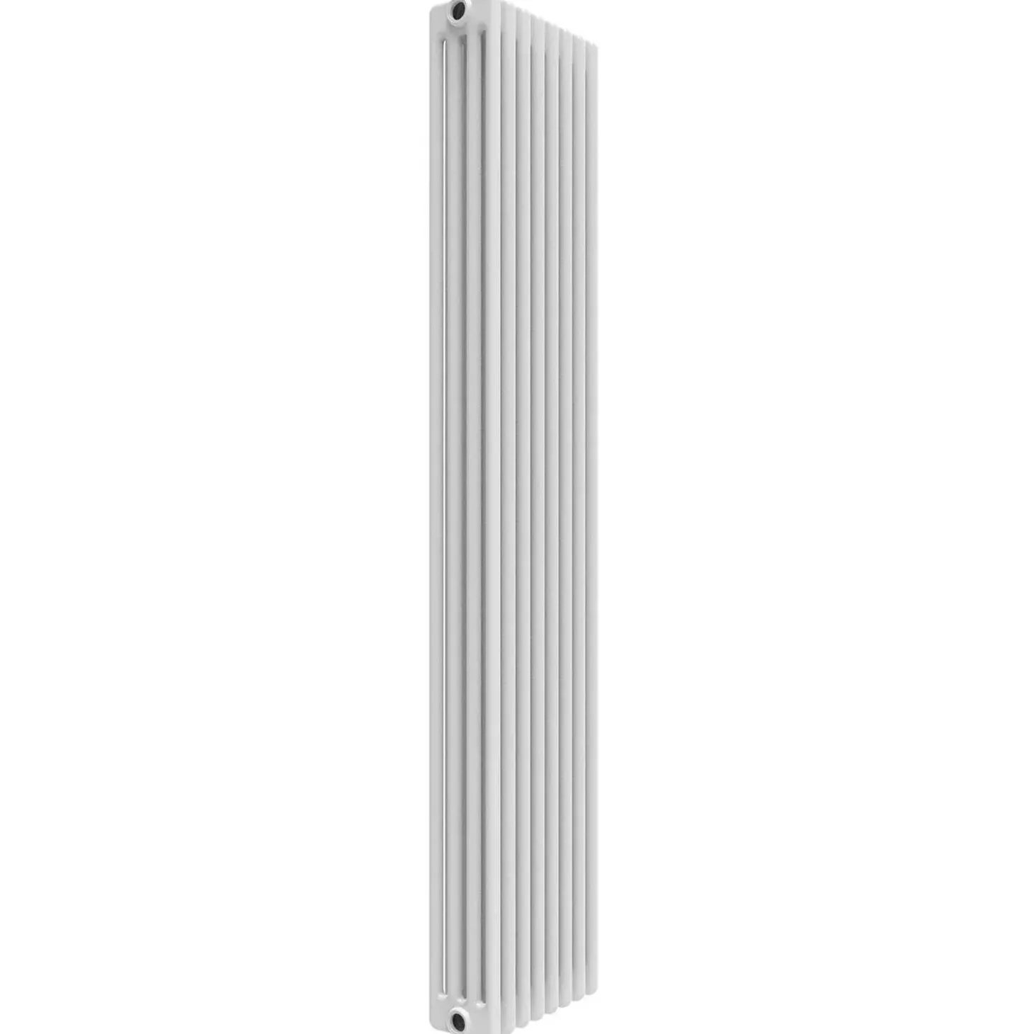 Radiatore tubolare scomponibile in acciaio 4 colonne 8 elementi inter. 1735 mm