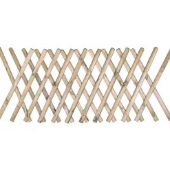 Recinzione incrociata in legno 80x250 cm