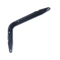 Reggimensola in acciaio nero 120 x 83 x 31 mm