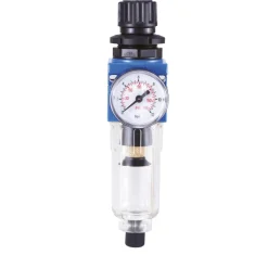 Regolatore di pressione per compressore con filtro 1/4" femmina