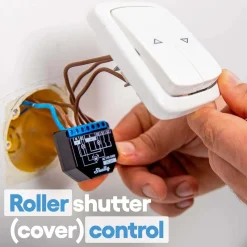 Relè Smart Home WiFi e Bluetooth Shelly Plus 2PM (x2) a 2 canali