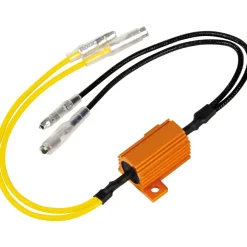 Resistenze pre-cablate con connettori rapidi 2 pz - 12V -6 OHM-25 W