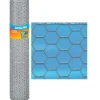 Rete zincata 10x0.5 m grigio