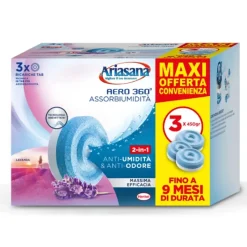 Ricarica TAB Lavanda assorbiumidità per dispositivo Ariasana Aero 360°