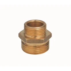 Riduttore nipplo scanalato AG 26,4 mm (R 3/4") x AG 21 mm (Rp 1/2")