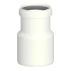 Riduzione Maschio Ø60 - Femmina Ø80 in PP bianco
