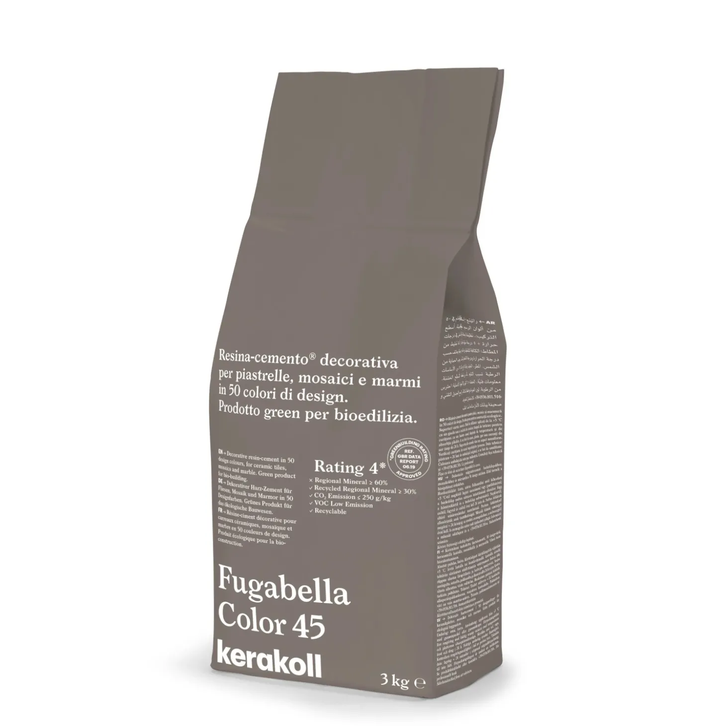 Riempifughe Kerakoll Fugabella color 45 marrone
