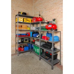 Ripiano in metallo rinforzato 3,2x120x40 cm